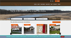 Desktop Screenshot of pernet-immobilier.com